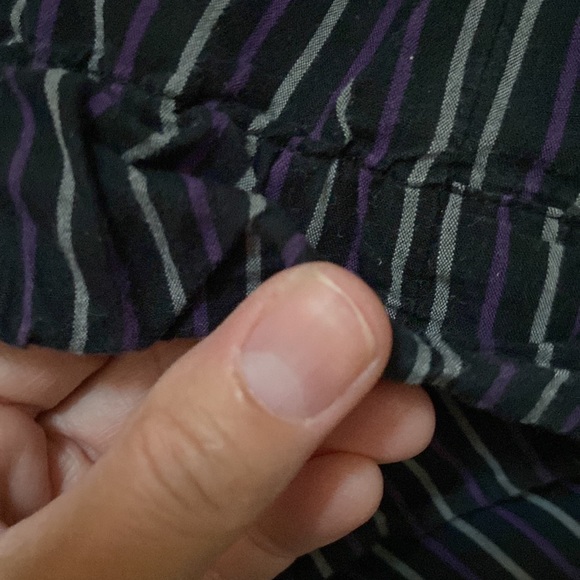 Joe Boxer pin stripe wide leg Pajama bottom in size L - Picture 5 of 12